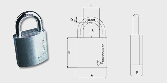 Cadeados Classe G Mul-T-Lock