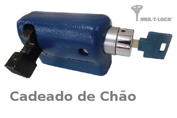 Cadeado de Chão