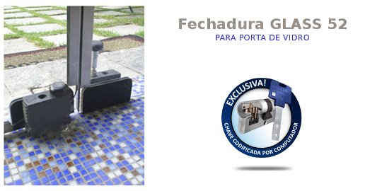 Fechadura Glass